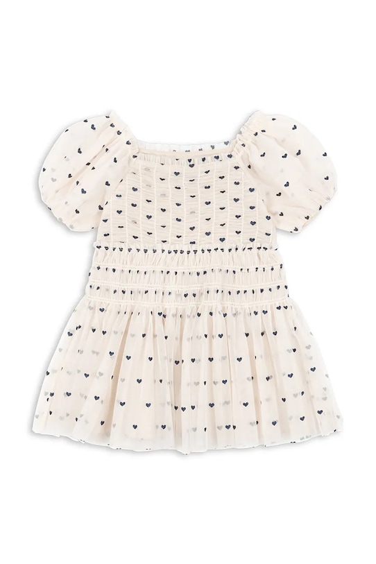 Djevojčice Dječja haljina Konges Sløjd CHARLENE DRESS KS104723.PPY2 bež