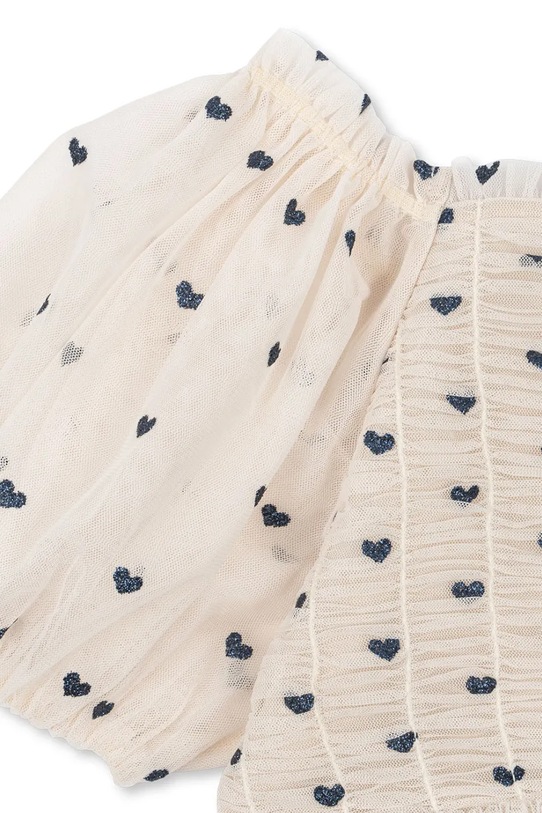 Dječja haljina Konges Sløjd CHARLENE DRESS bež KS104723.PPY2