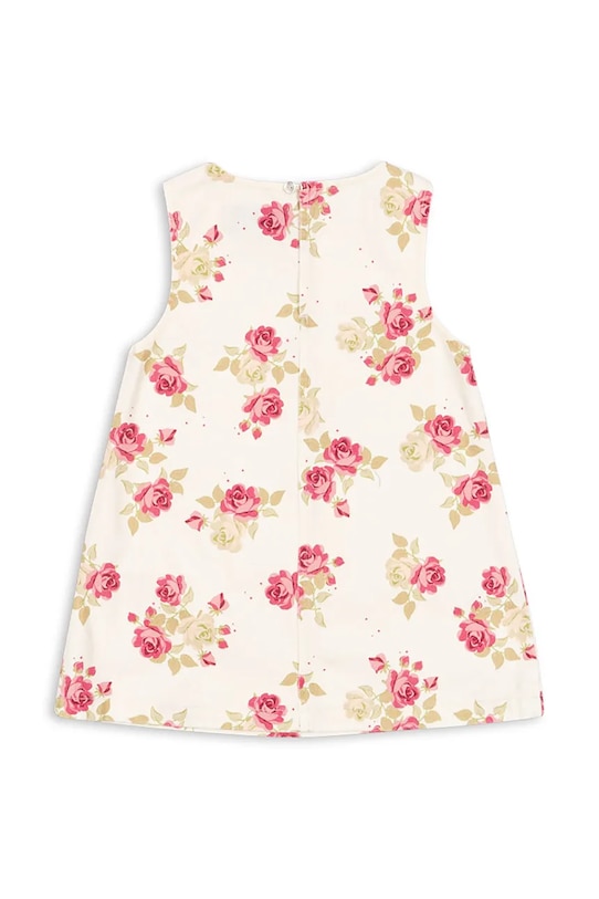 Παιδικό βαμβακερό φόρεμα Konges Sløjd MAGOT DRESS GOTS KS104967.PPY2 λευκό SS26