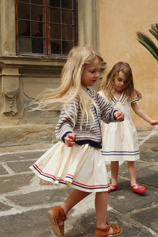 Παιδικό βαμβακερό φόρεμα Konges Sløjd ALLIE DRESS GOTS KS104629.PPY2