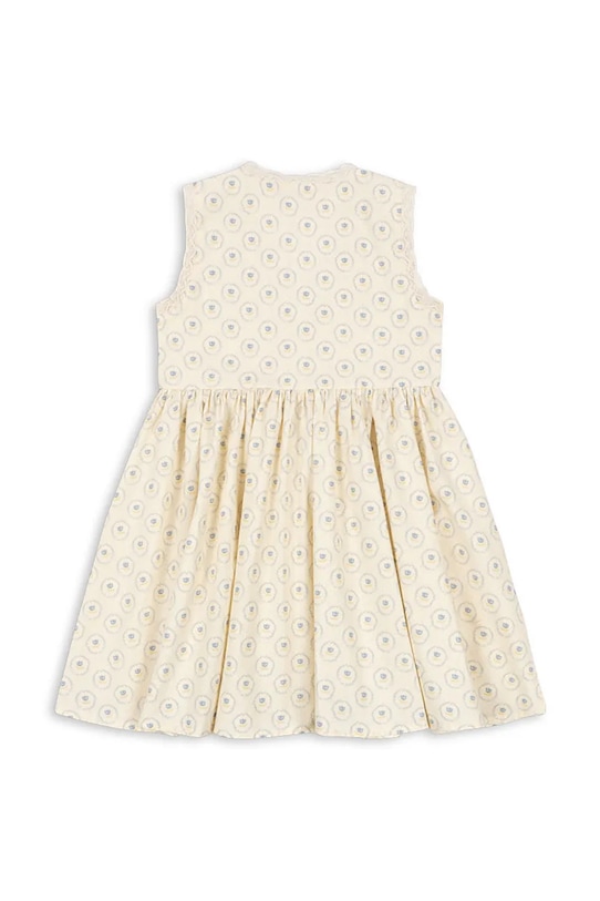 Κοριτσίστικα Παιδικό βαμβακερό φόρεμα Konges Sløjd COEUR LACE DRESS GOTS KS104747.PPY2 μπεζ