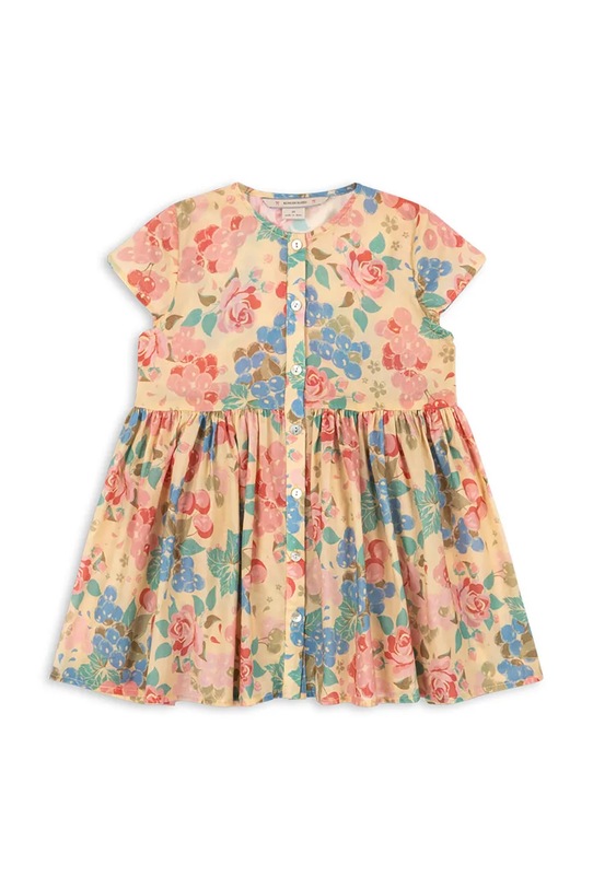 Konges Sløjd sukienka bawełniana dziecięca PACEY SS DRESS GOTS KS105027.PPY2 multicolor SS26