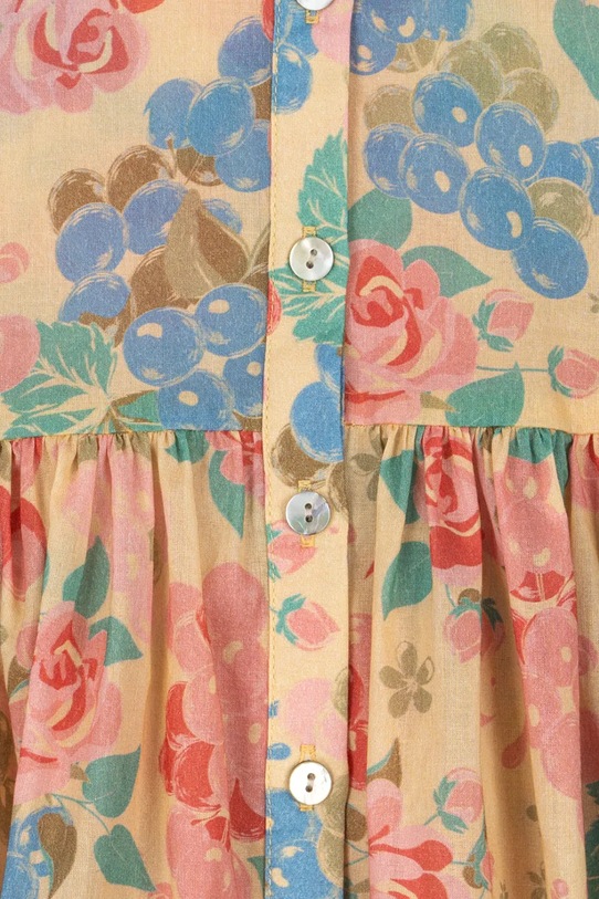 Konges Sløjd sukienka bawełniana dziecięca PACEY SS DRESS GOTS KS105027.PPY2