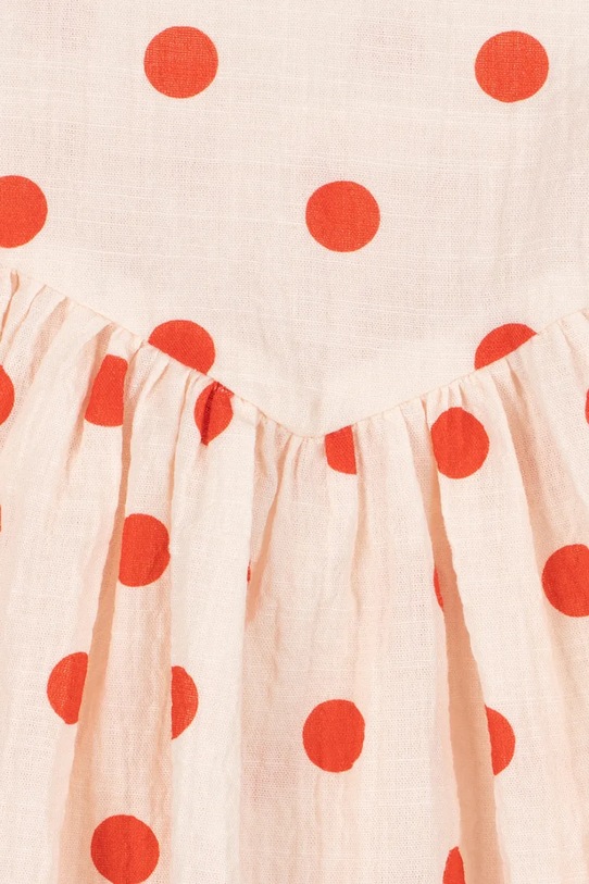 Konges Sløjd sukienka bawełniana dziecięca VIVO DRESS GOTS KS105126.PPY2