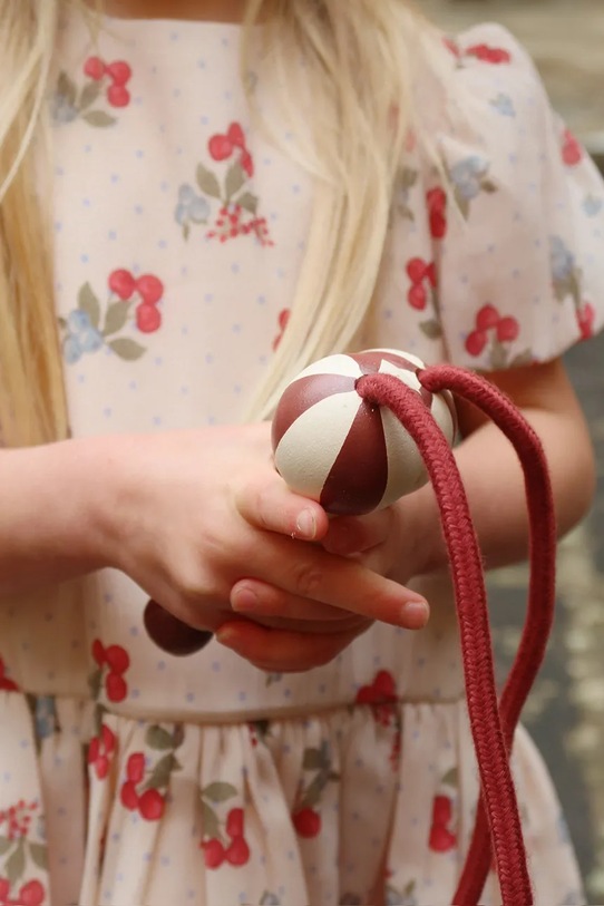 Konges Sløjd sukienka babydoll ZIA DRESS KS105140.PPY2