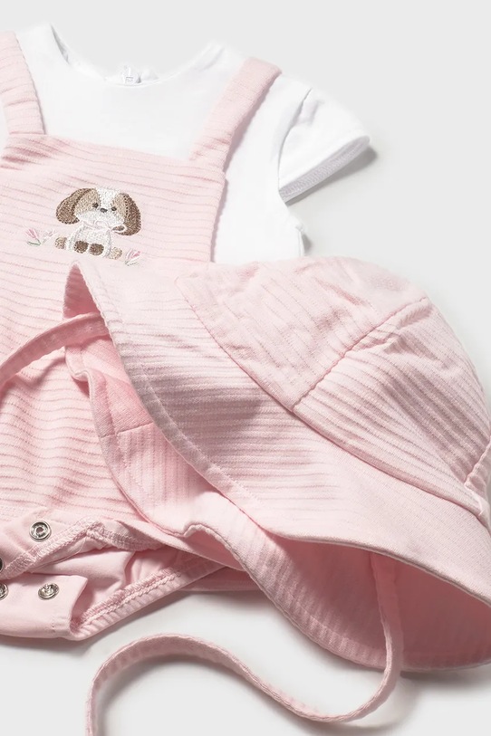 Dziewczynka Mayoral Newborn sukienka niemowlęca 1631.2D.Newborn.PPY2 różowy