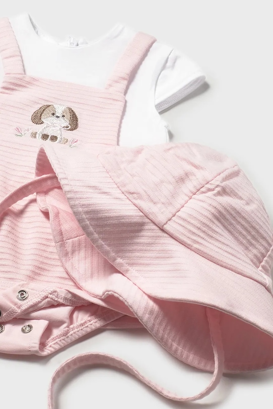 Dziewczynka Mayoral Newborn sukienka niemowlęca 1631.2D.Newborn.PPY2 różowy