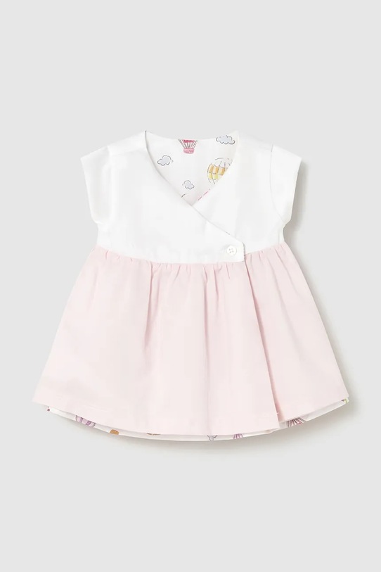Dziewczynka Mayoral Newborn sukienka dwustronna niemowlęca 1807.2G.Newborn.PPY2 różowy