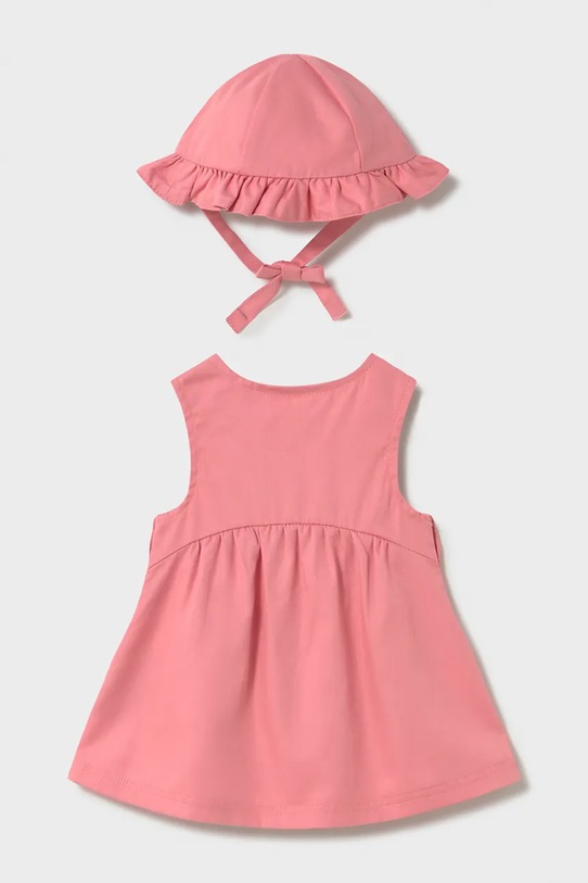 Mayoral Newborn sukienka jeansowa niemowlęca 1816.2T.Newborn.PPY2 różowy SS26