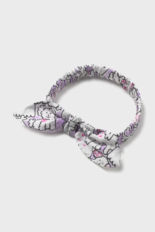 Mayoral Newborn sukienka bawełniana niemowlęca fioletowy 1818.2V.Newborn.PPY2