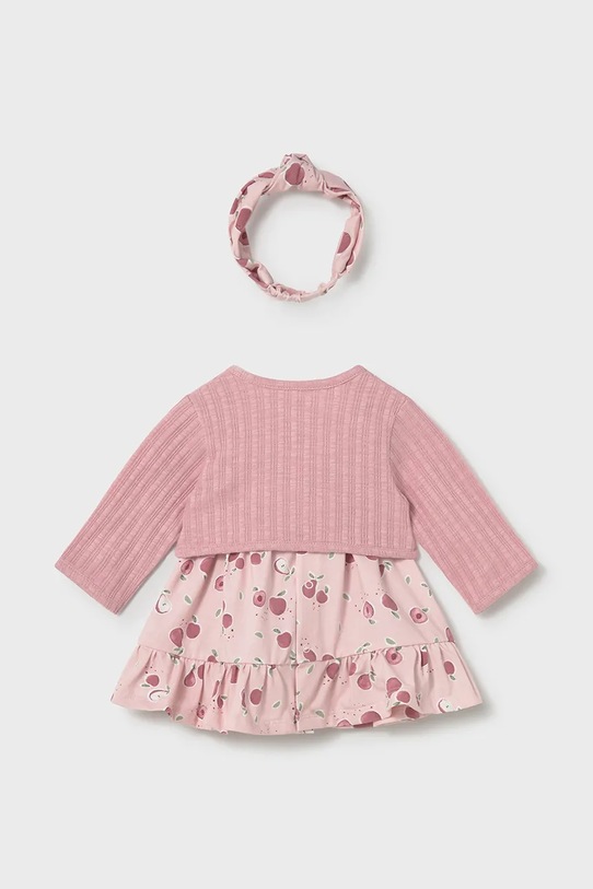 Komplet za bebe Mayoral Newborn 1821.2J.Newborn.PPY2 roza SS26
