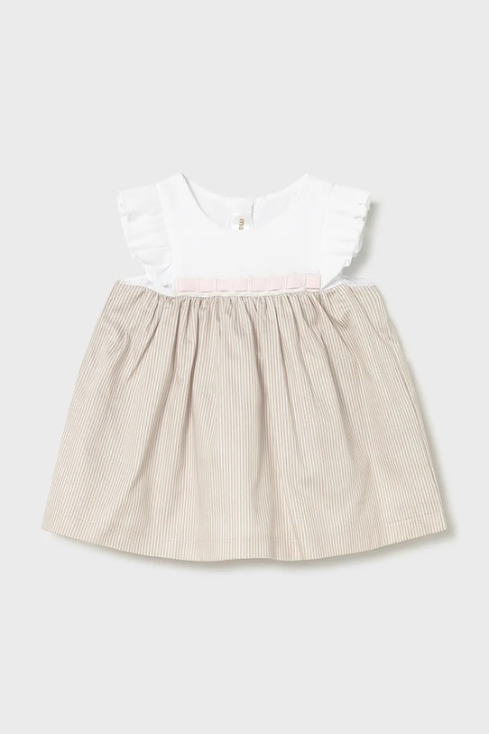 Платье для младенцев Mayoral Newborn короткий бежевый 1824.2C.Newborn.PPY2