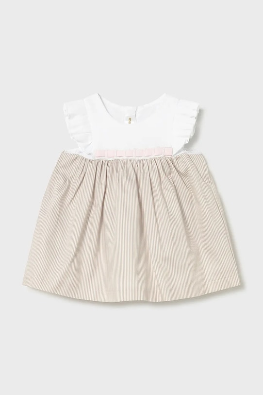 Платье для младенцев Mayoral Newborn короткий бежевый 1824.2C.Newborn.PPY2