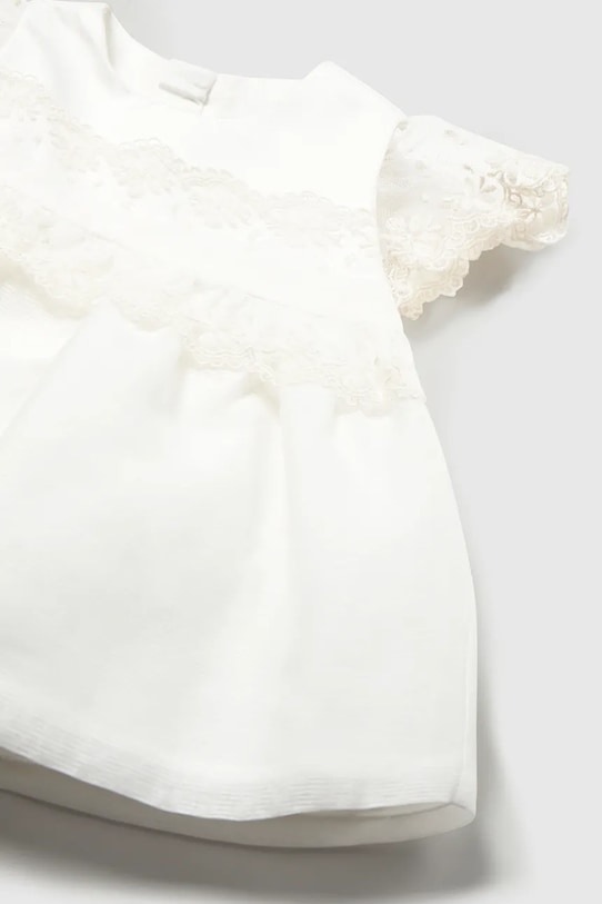 Fete Mayoral Newborn rochie bebe 1883.2L.Newborn.PPY2 alb
