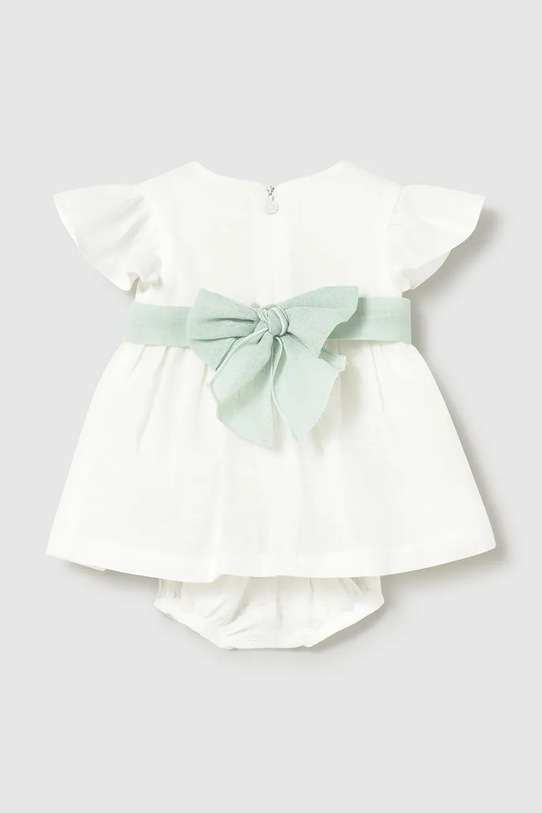 Φόρεμα μωρού Mayoral Newborn 1886.2M.Newborn.PPY2 λευκό SS26