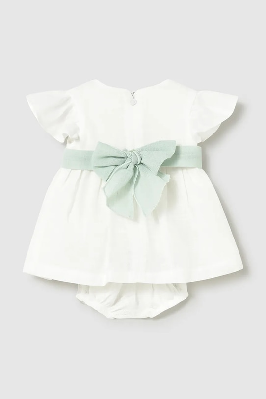Φόρεμα μωρού Mayoral Newborn 1886.2M.Newborn.PPY2 λευκό SS26