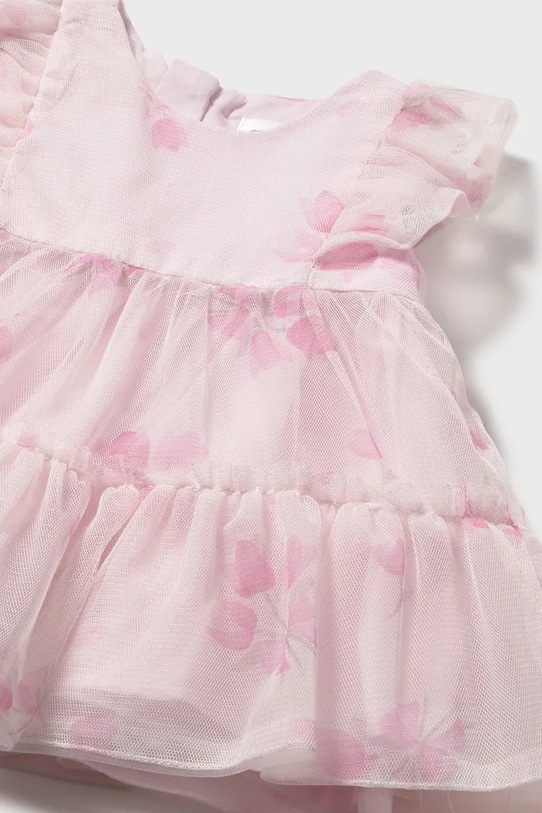 Dziewczynka Mayoral Newborn sukienka niemowlęca 1890.2P.Newborn.PPY2 różowy