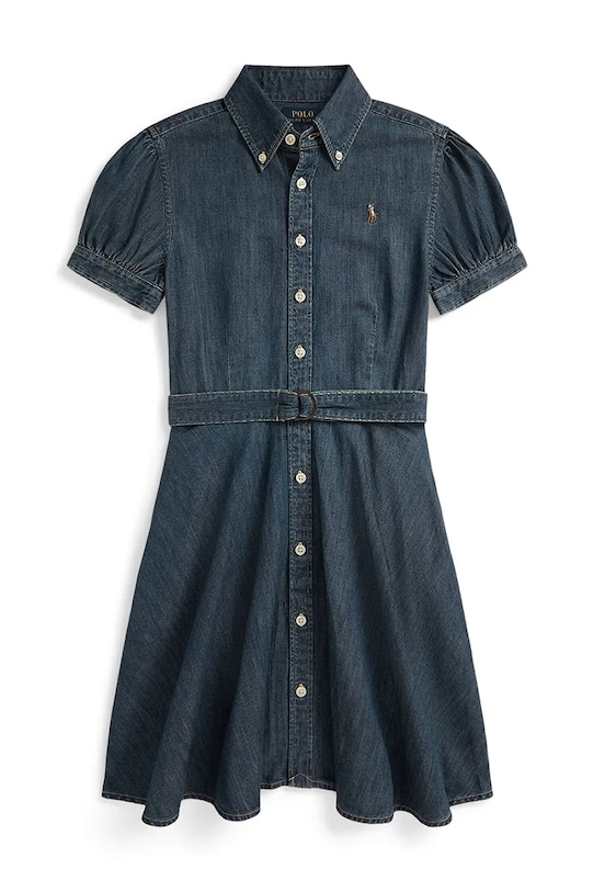 Polo Ralph Lauren gyerek pamutruha gombolós sötétkék 313A11970001