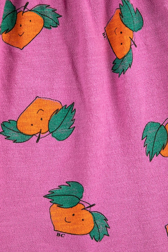 Dziewczynka Bobo Choses sukienka bawełniana dziecięca Tangerine 126AC101 różowy