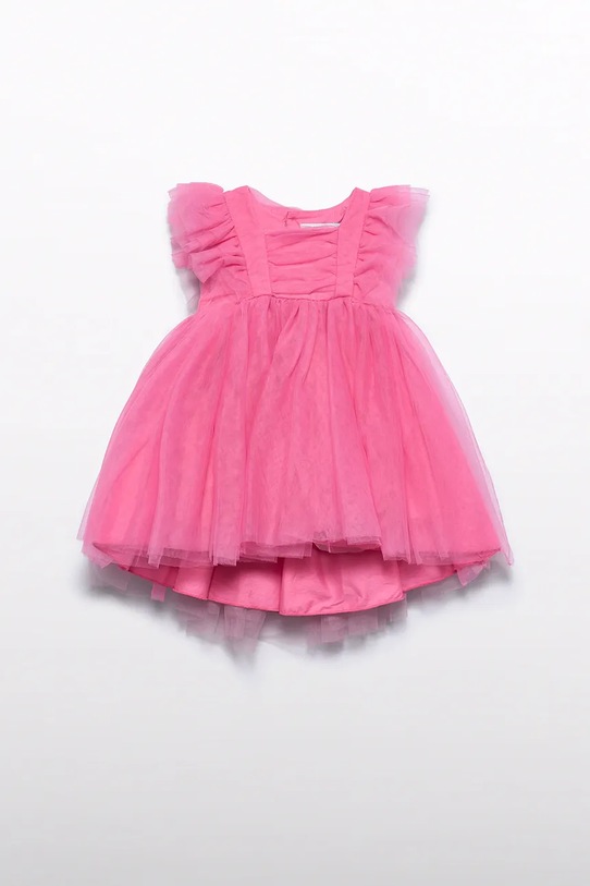 Abel&Lula sukienka niemowlęca rozkloszowany różowy 5012.13.Baby.PPY2