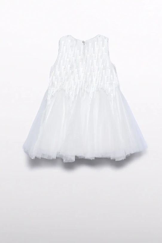 Dziewczynka Abel&Lula sukienka dziecięca 5025.1.Mini.PPY2 biały