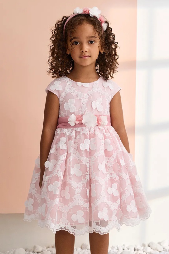 Παιδικό φόρεμα Abel&Lula 5032.2.Mini.PPY2 ροζ