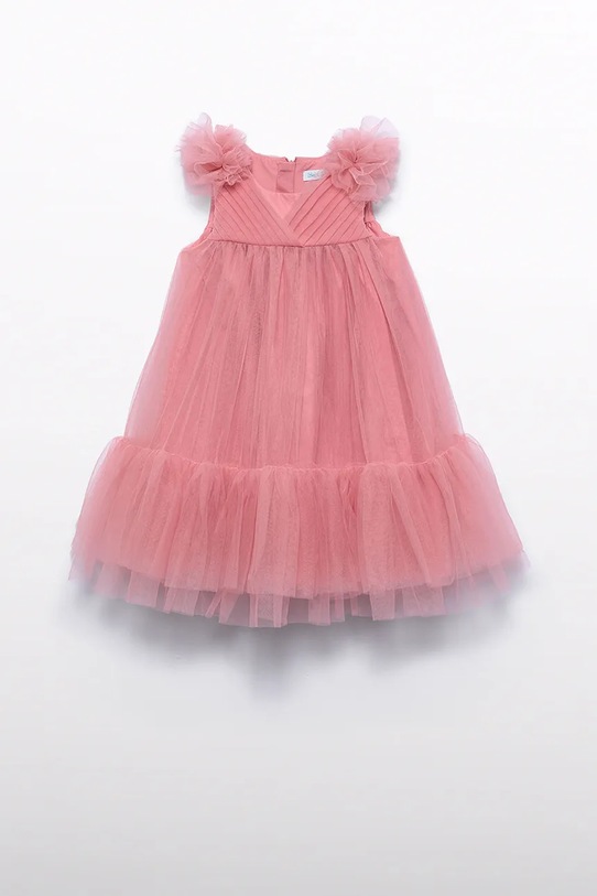 Abel&Lula sukienka dziecięca 5039.5.Mini.PPY2 różowy SS26