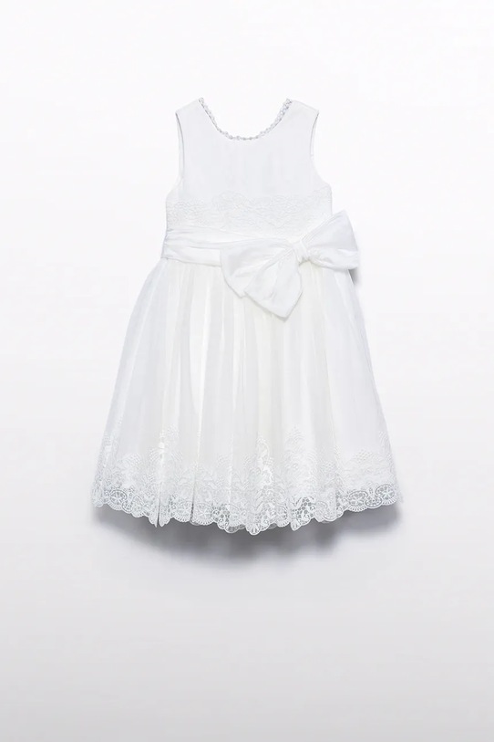 Abel&Lula sukienka dziecięca 5051.1.Mini.PPY2 biały SS26