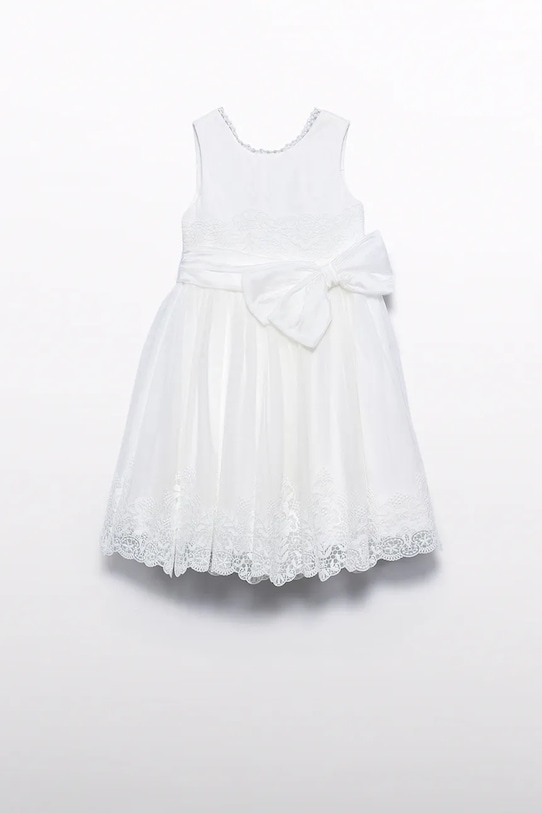 Dievčenské šaty Abel&Lula 5051.1.Mini.PPY2 biela SS26