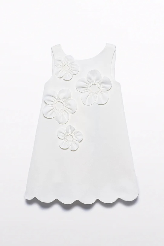 Abel&Lula sukienka dziecięca 5055.6.Mini.PPY2 biały SS26