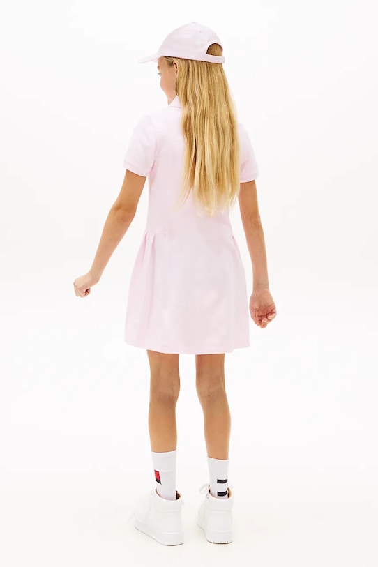 Dziewczynka Tommy Hilfiger sukienka KG0KG08342.74.122.PPY2 różowy