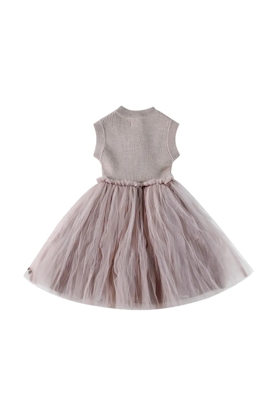 Dziewczynka Donsje sukienka z wełną dziecięca Xewa Dress 4114500.98.128 fioletowy