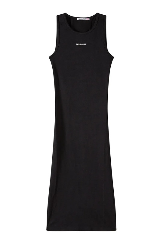 Patrizia Pepe sukienka bodycon bawełniana czarny 7A0618