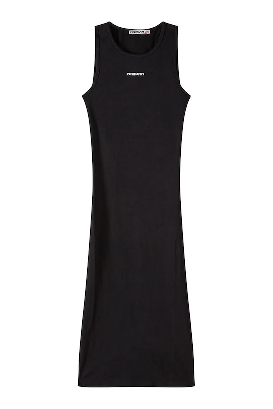 Patrizia Pepe sukienka bodycon bawełniana czarny 7A0618