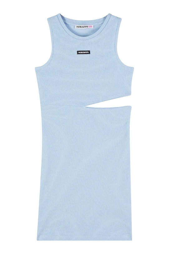 Otroška obleka Patrizia Pepe J267 Našitek modra 7A0579