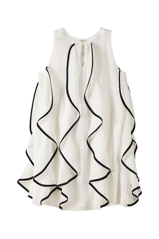 Lány Patrizia Pepe gyerek ruha A643 7A0612 fehér