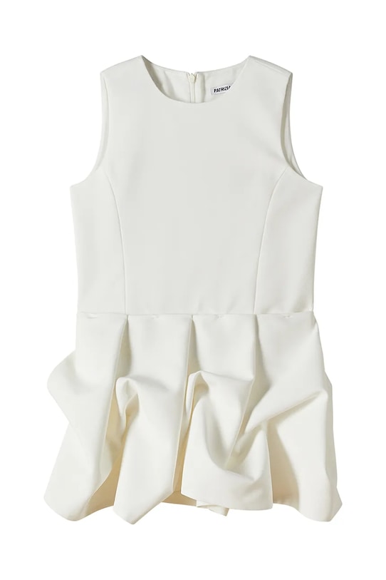 Patrizia Pepe sukienka asymetryczna A741 biały 7T0029