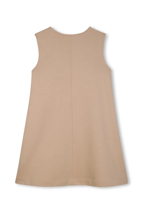 DÍVKA Dětské bavlněné šaty Michael Kors R30595.94.108 hnědá