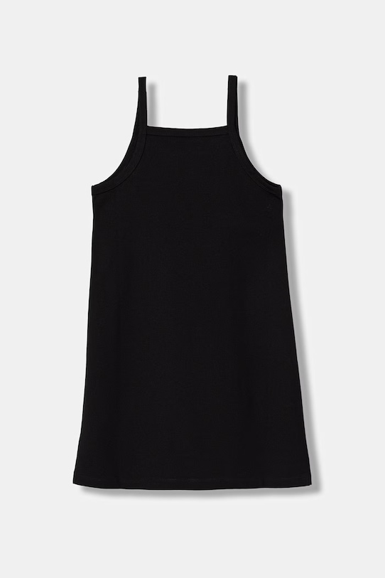 Calvin Klein Jeans ljetna haljina LVCKSJH08G.128.176.PPY2 crna SS26