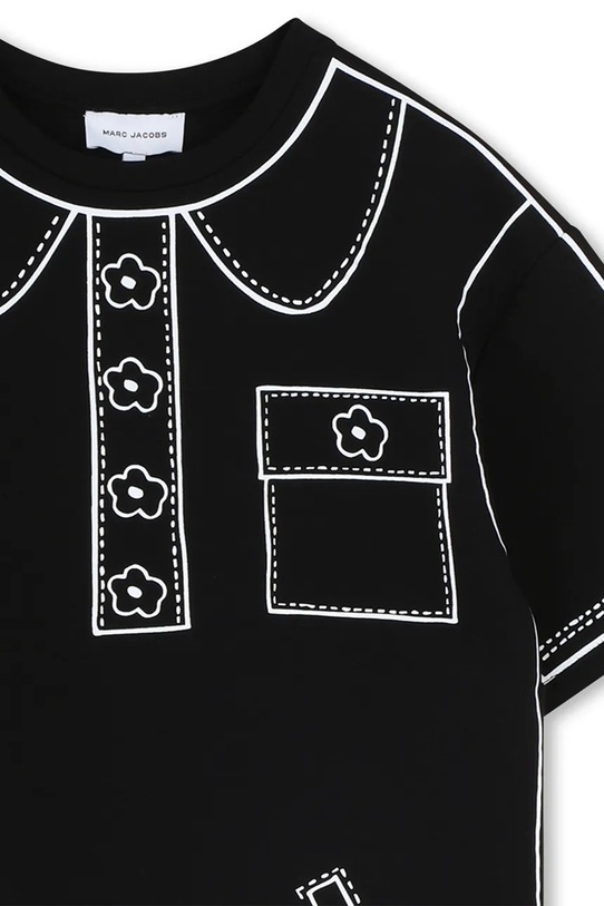 Παιδικό φόρεμα Marc Jacobs μαύρο W60710.86.108