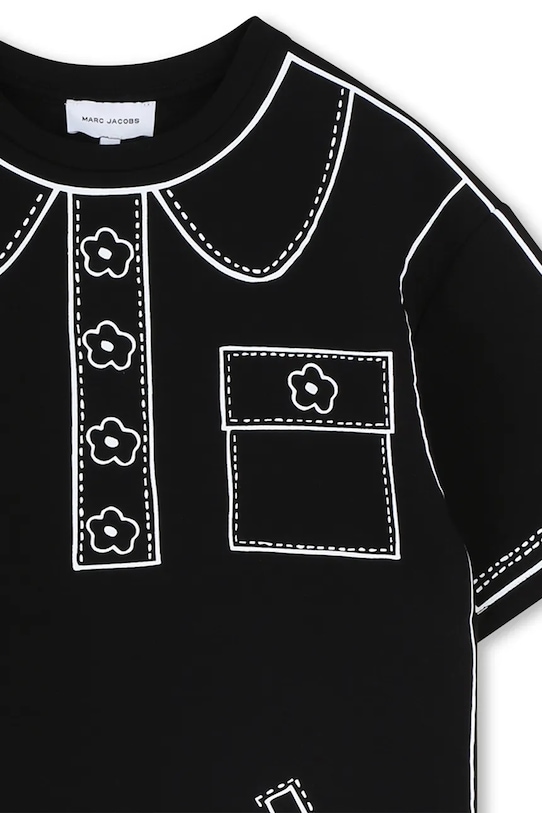 Παιδικό φόρεμα Marc Jacobs μαύρο W60710.114.150