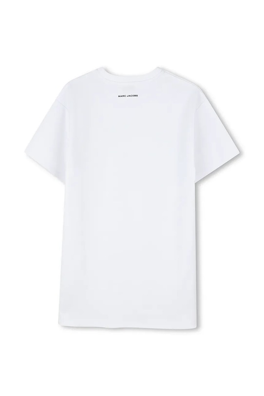 Djevojčice Dječja pamučna haljina Marc Jacobs W60715.102.108 bijela