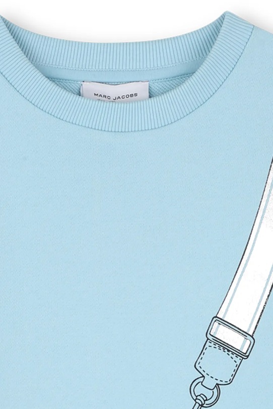 Marc Jacobs sukienka letnia bawełniana niebieski W60714.102.108