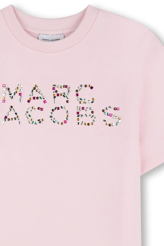 Dziewczynka Marc Jacobs sukienka letnia bawełniana W60718.114.150 różowy