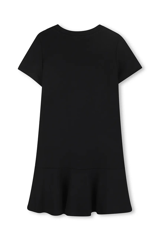Dječja pamučna haljina Marc Jacobs W60711.114.150 crna SS26