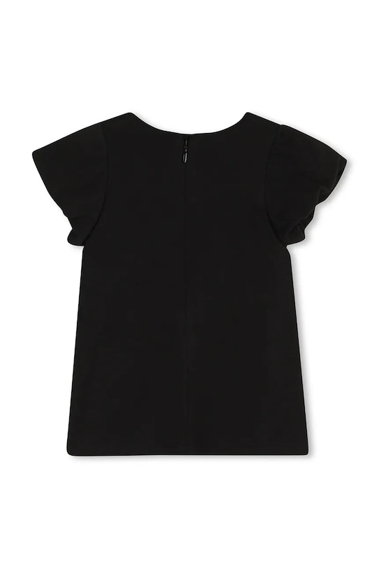 Παιδικό βαμβακερό φόρεμα Marc Jacobs W60809.71.81 μαύρο SS26