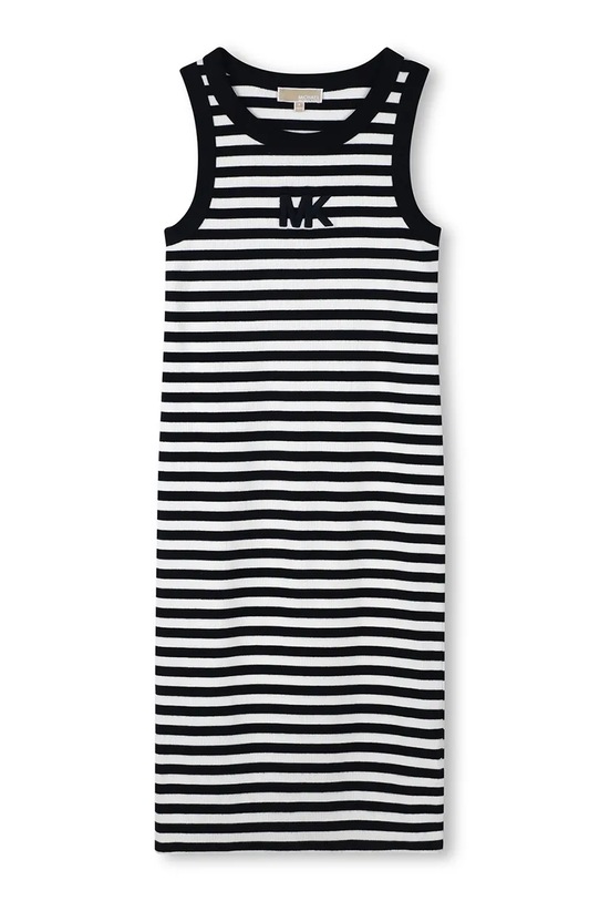 Michael Kors sukienka z bawełną R30640.156 granatowy SS26