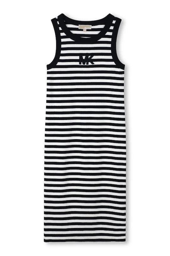 Michael Kors sukienka z bawełną R30640.156 granatowy SS26