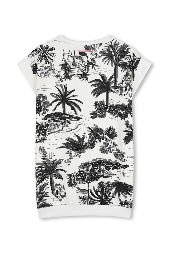 Dievča Dievčenské bavlnené šaty Karl Lagerfeld Z31156.114.150 čierna