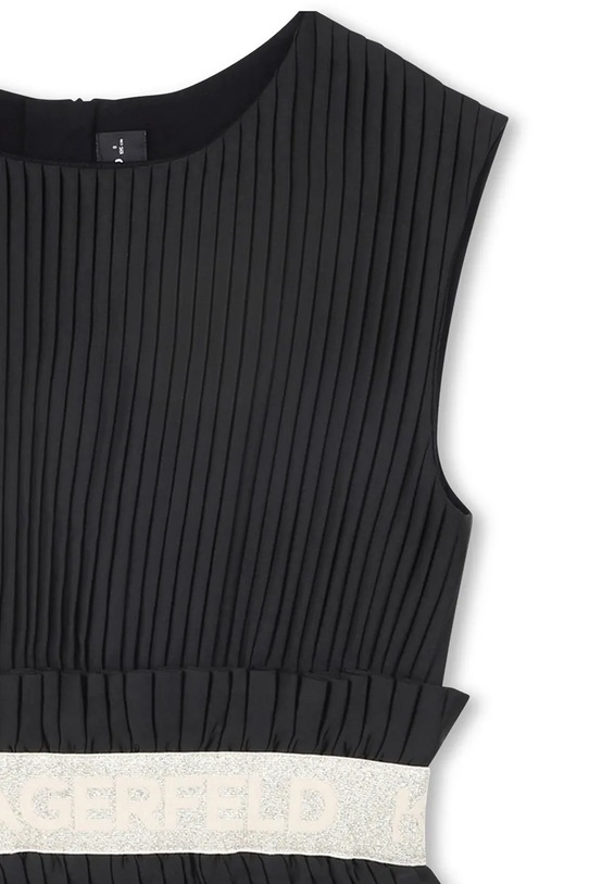 Dievča Dievčenské šaty Karl Lagerfeld Z31144.114.150 čierna